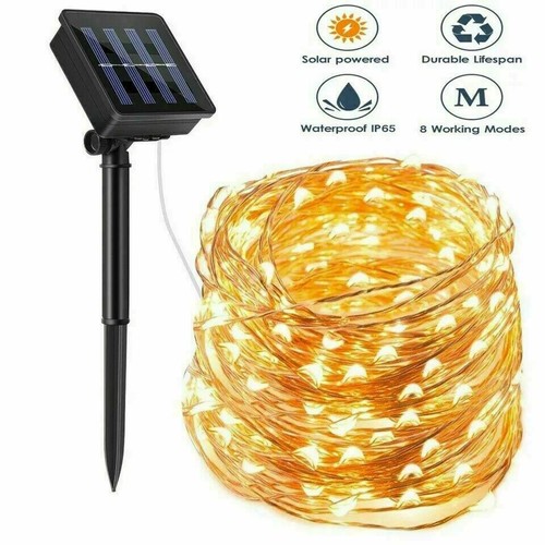 200led 66ft solar fairy - 66ft,