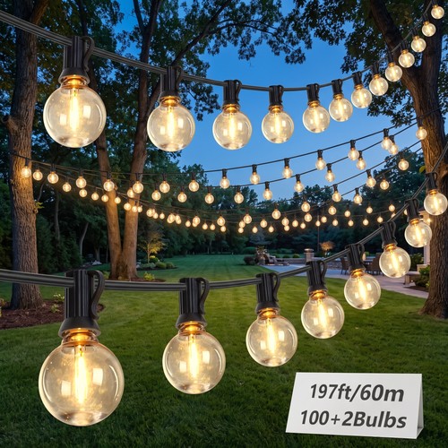 200ft patio light - patio,