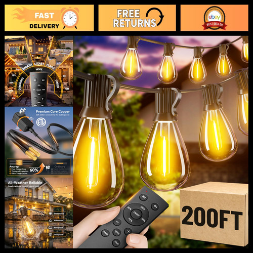 200ft waterproof outdoor - 200ft,