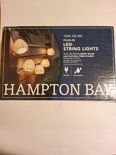 Hampton bay led plug string - bay,